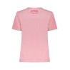 DESIGUAL T-SHIRT MANICHE CORTE DONNA ROSA
