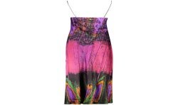 DESIGUAL ABITO LUNGO DONNA VIOLA