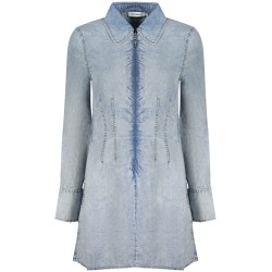 DESIGUAL ABITO CORTO DONNA AZZURRO