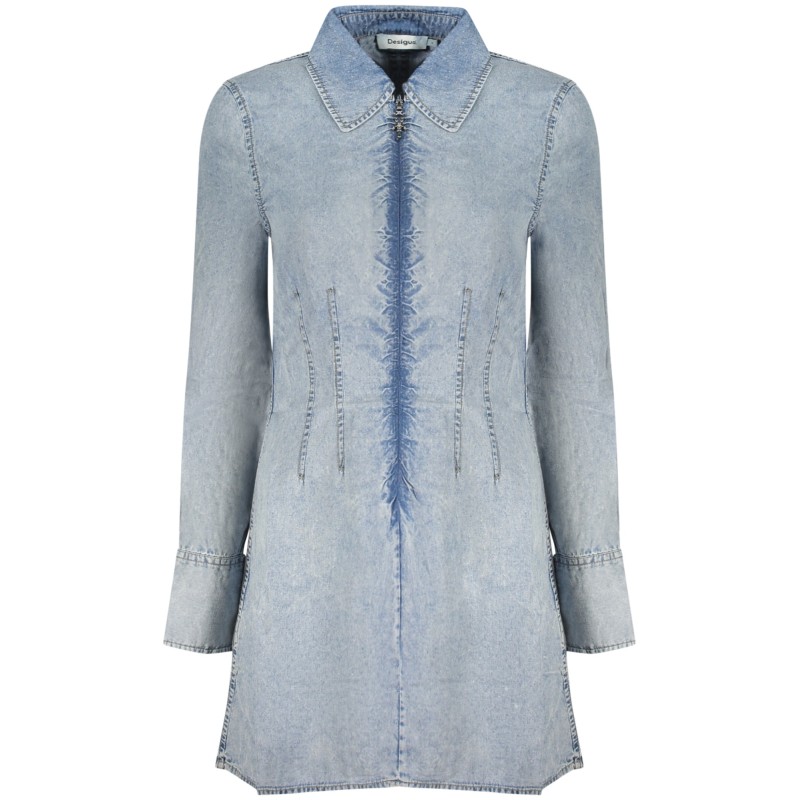 DESIGUAL ABITO CORTO DONNA AZZURRO