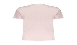 DESIGUAL T-SHIRT MANICHE CORTE DONNA ROSA