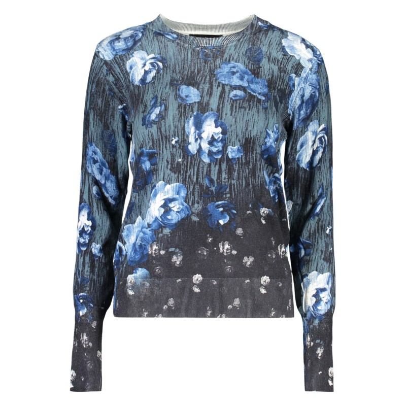 DESIGUAL MAGLIA DONNA BLU