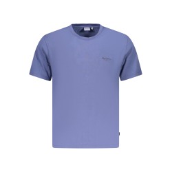PEPE JEANS T-SHIRT MANICHE CORTE UOMO BLU