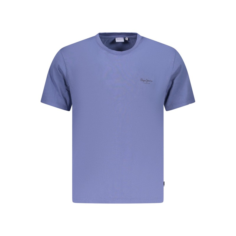PEPE JEANS T-SHIRT MANICHE CORTE UOMO BLU