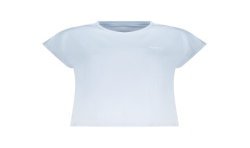 PEPE JEANS T-SHIRT MANICHE CORTE DONNA AZZURRO