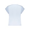 PEPE JEANS T-SHIRT MANICHE CORTE DONNA AZZURRO