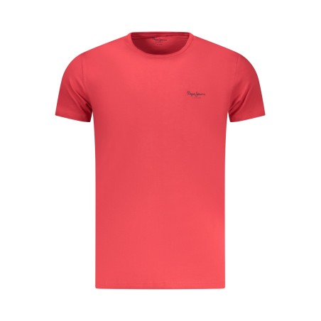 PEPE JEANS T-SHIRT MANICHE CORTE UOMO ROSSO