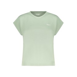 PEPE JEANS T-SHIRT MANICHE CORTE DONNA VERDE