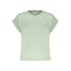 PEPE JEANS T-SHIRT MANICHE CORTE DONNA VERDE