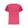 PEPE JEANS T-SHIRT MANICHE CORTE DONNA ROSA