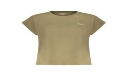 PEPE JEANS T-SHIRT MANICHE CORTE DONNA VERDE