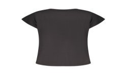 PEPE JEANS T-SHIRT MANICHE CORTE DONNA NERO