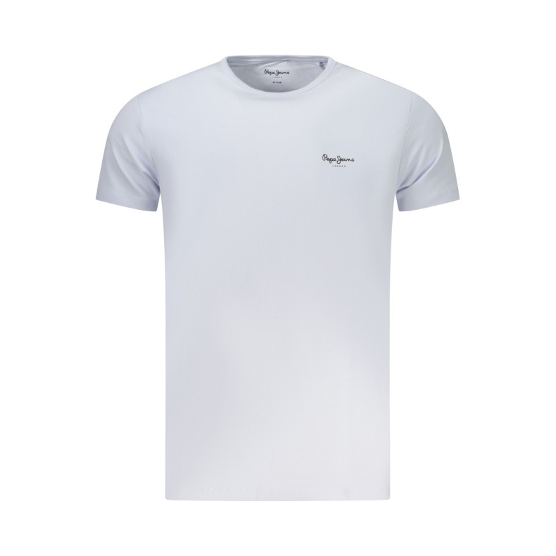 PEPE JEANS T-SHIRT MANICHE CORTE UOMO AZZURRO