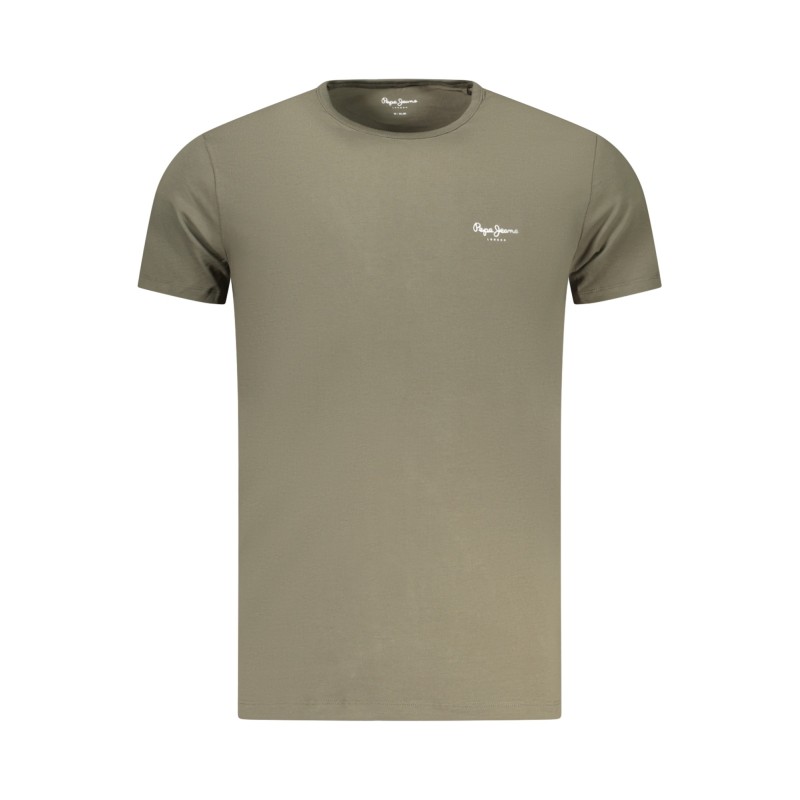 PEPE JEANS T-SHIRT MANICHE CORTE UOMO VERDE