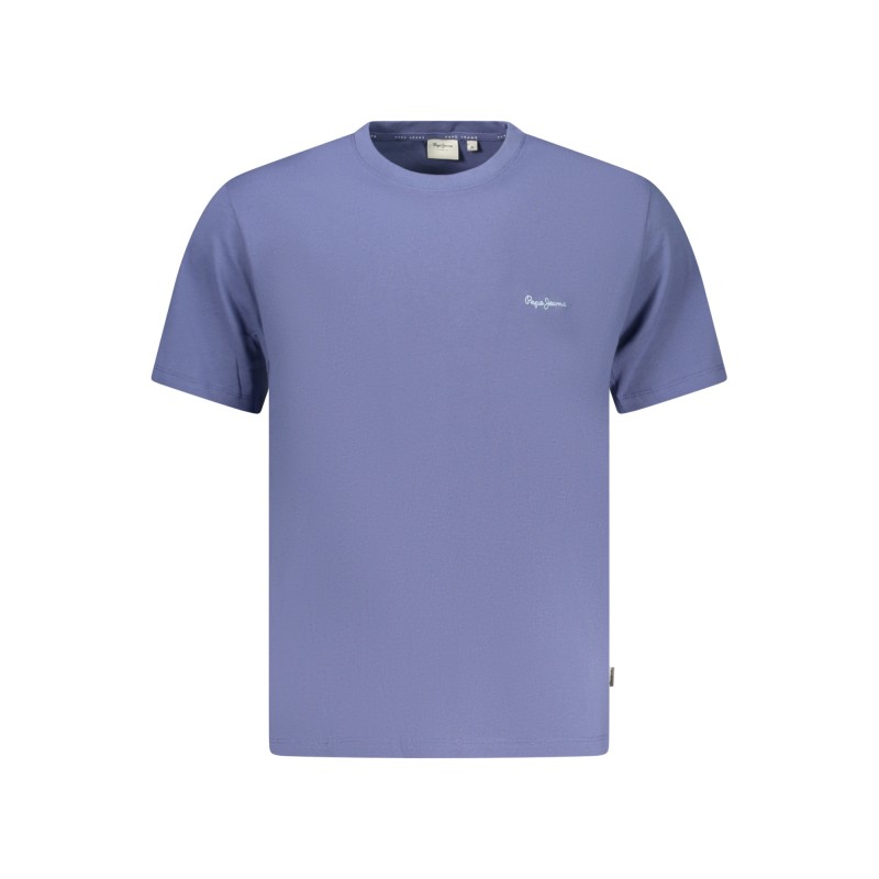 PEPE JEANS T-SHIRT MANICHE CORTE UOMO BLU