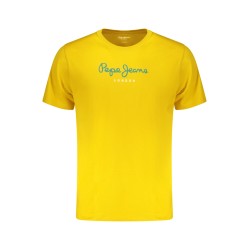 PEPE JEANS T-SHIRT MANICHE CORTE UOMO GIALLO