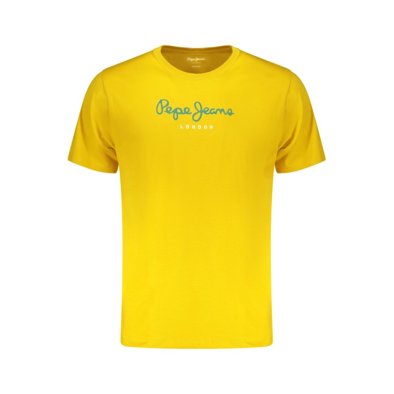 PEPE JEANS T-SHIRT MANICHE CORTE UOMO GIALLO