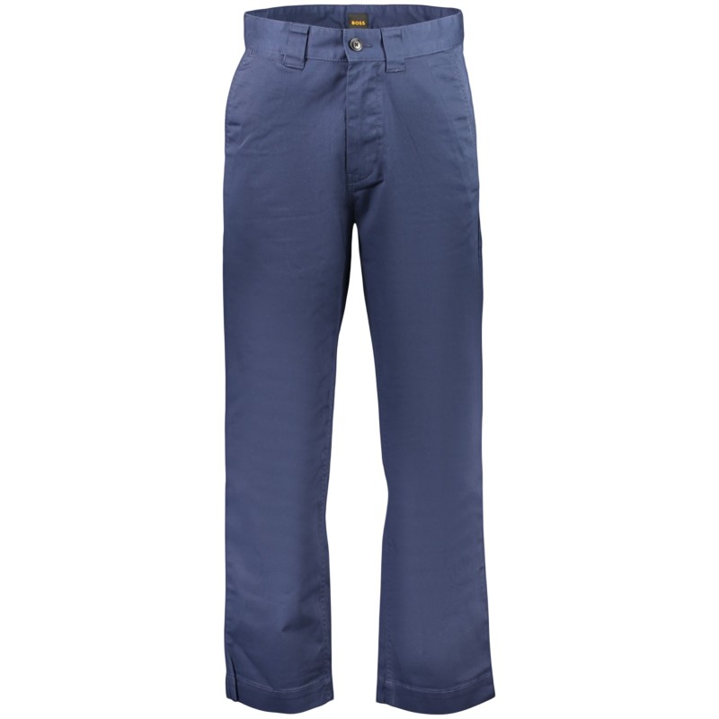 BOSS PANTALONE UOMO BLU