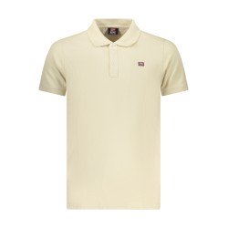 NORWAY 1963 POLO MANICHE CORTE UOMO BEIGE
