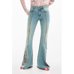 DESIGUAL JEANS DENIM DONNA AZZURRO