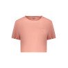 GUESS JEANS T-SHIRT MANICHE CORTE DONNA ROSA