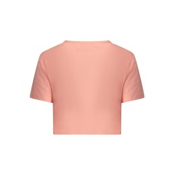 GUESS JEANS T-SHIRT MANICHE CORTE DONNA ROSA