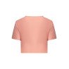 GUESS JEANS T-SHIRT MANICHE CORTE DONNA ROSA