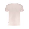 GUESS JEANS T-SHIRT MANICHE CORTE DONNA ROSA