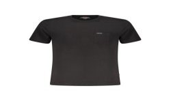 GUESS JEANS T-SHIRT MANICHE CORTE UOMO NERO