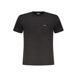 GUESS JEANS T-SHIRT MANICHE CORTE UOMO NERO