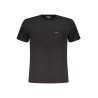 GUESS JEANS T-SHIRT MANICHE CORTE UOMO NERO