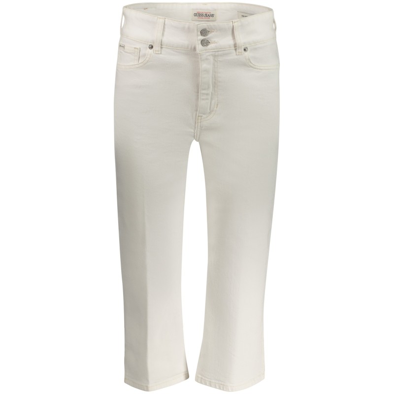 GUESS JEANS JEANS PINOCCHIETTO DONNA BIANCO
