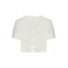 GUESS JEANS T-SHIRT MANICHE CORTE DONNA BIANCO