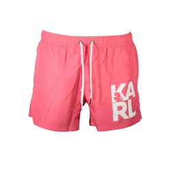 KARL LAGERFELD BEACHWEAR COSTUME PARTE SOTTO UOMO ROSA