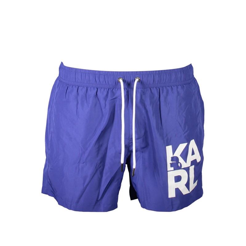 KARL LAGERFELD BEACHWEAR COSTUME PARTE SOTTO UOMO BLU