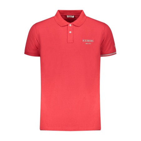 ICEBERG POLO MANICHE CORTE UOMO ROSSO