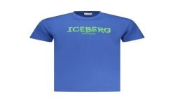 ICEBERG T-SHIRT MANICHE CORTE UOMO BLU