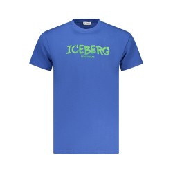 ICEBERG T-SHIRT MANICHE CORTE UOMO BLU