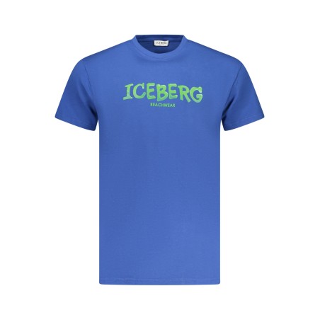 ICEBERG T-SHIRT MANICHE CORTE UOMO BLU