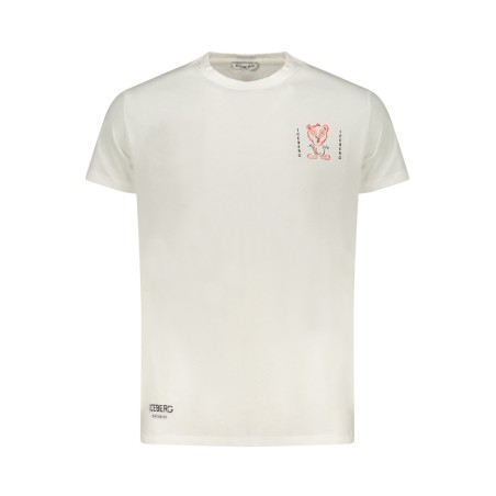 ICEBERG T-SHIRT MANICHE CORTE UOMO BIANCO