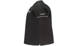 ICEBERG POLO MANICHE CORTE UOMO NERO