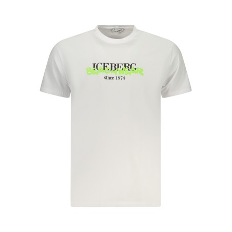 ICEBERG T-SHIRT MANICHE CORTE UOMO BIANCO