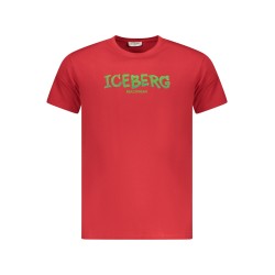ICEBERG T-SHIRT MANICHE CORTE UOMO ROSSO