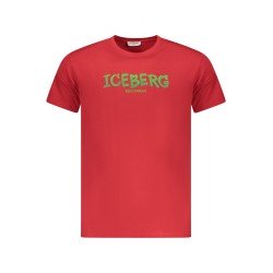 ICEBERG T-SHIRT MANICHE CORTE UOMO ROSSO