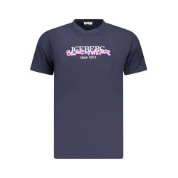 ICEBERG T-SHIRT MANICHE CORTE UOMO BLU