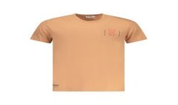 ICEBERG T-SHIRT MANICHE CORTE UOMO MARRONE