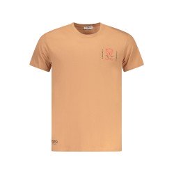 ICEBERG T-SHIRT MANICHE CORTE UOMO MARRONE