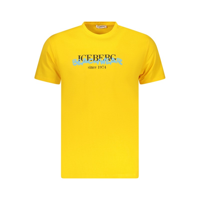 ICEBERG T-SHIRT MANICHE CORTE UOMO GIALLO