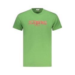 ICEBERG T-SHIRT MANICHE CORTE UOMO VERDE