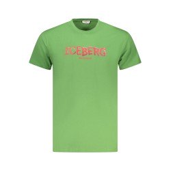 ICEBERG T-SHIRT MANICHE CORTE UOMO VERDE